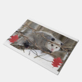 Opossum Nature Door Mat Fußmatte (Schrägansicht)