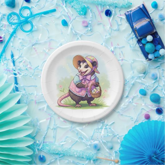 Opossum Pappteller (Party)