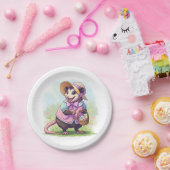 Opossum Pappteller (Party)