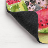 Opossum-Picknick Mousepad (Ecke)