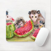 Opossum-Picknick Mousepad (Mit Mouse)