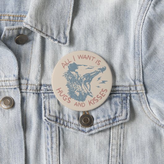 Opossum Possum für die Liebe Button (Beispiel)