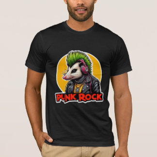 OPOSSUM PUNK ROCK GREEN T-Shirt