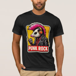 OPOSSUM PUNK ROCK PINK 2 T-Shirt