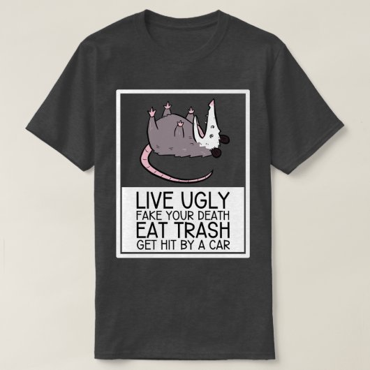 Opossum-Quotes 12 T-Shirt (Design vorne)