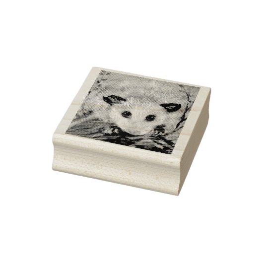 OPOSSUM RUBBER-BRIEFMARKE GUMMISTEMPEL (Stempel)