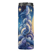 Opossum-Schlaf auf dem Mond Thermosbecher (Rückseite)