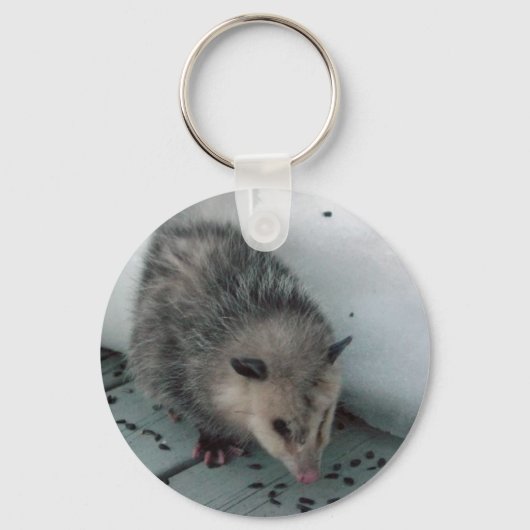 Opossum Schlüsselanhänger (Vorderseite)