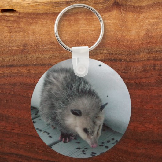 Opossum Schlüsselanhänger (Vorderseite)