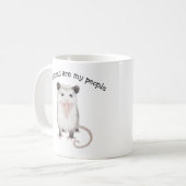 Opossum sind meine Tasse (Vorderseite Links)