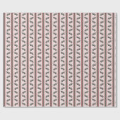 Opossum-Streifen Geschenkpapier (Flach)