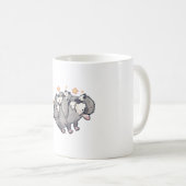 Opossum � Süße Tier Art Kaffeetasse (VorderseiteRechts)