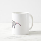 Opossum � Süße Tier Art Kaffeetasse (VorderseiteRechts)