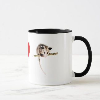 Opossum-Tasse der Liebe I Tasse