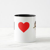 Opossum-Tasse der Liebe I Tasse (Zentrum)