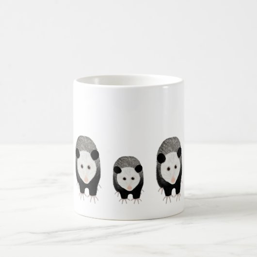 Opossum-Tasse Kaffeetasse (Mittel)