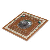 Opossum - Umleitung - Keramik Fliese (Seite)