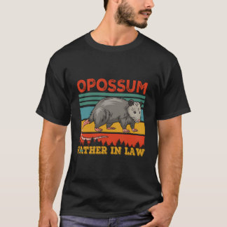 Opossum Vater im Jura Tier T-Shirt