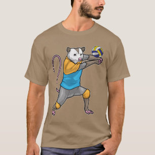 Opossum-Volleyballspieler Volleyball T-Shirt