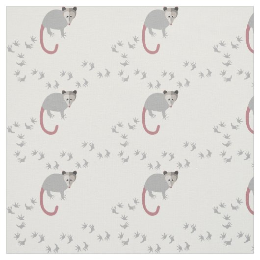 OpossumBaumwollgewebe Stoff (Muster)