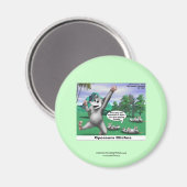 OPossummen Toter Cartoon Funny Magnet (Vorderseite/Rückseite)