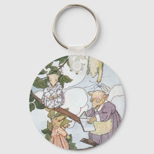 Opossums machen widerstrebende Studenten Schlüsselanhänger