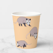 Opossums Pappbecher (Vorderseite)