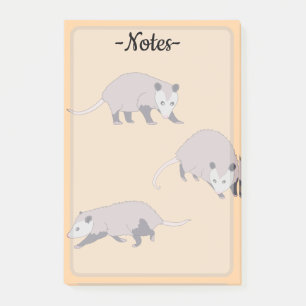 Opossums Post-it Klebezettel