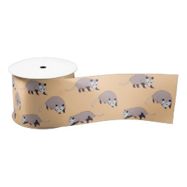 Opossums Satinband