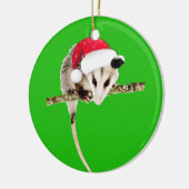 Opossumverzierung Keramikornament (Links)