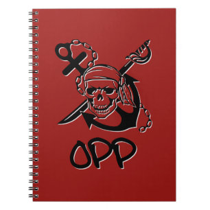 OPP   gewundenes Notizbuch Notizblock