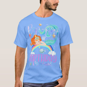 Oppa der Geburtstagsmädchen Mermaid Magic Familie T-Shirt
