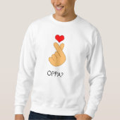 Oppa Entwurf Sweatshirt (Vorderseite)