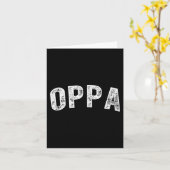Oppa Karte (Gelbe Blume)