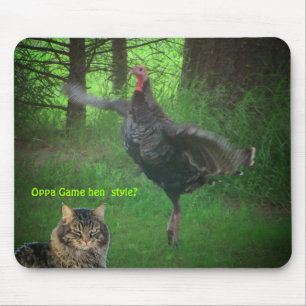 Oppa Spiel-Henne-Art? Mousepad
