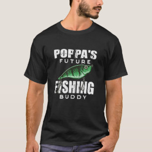 Oppas zukünftiger Angelkumpel Enkelkinder Kleidung T-Shirt
