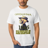 Oppenheimer T-Shirt (Vorderseite)