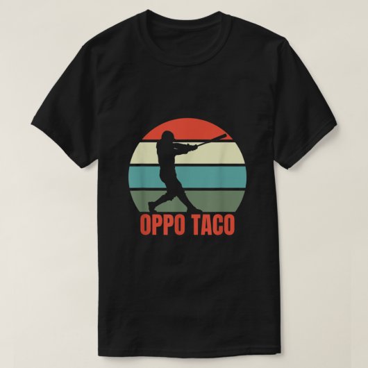 Oppo Taco Baseball T-Shirt (Design vorne)