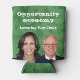 Opportunity Economy Harris Walz 2024 Dosenkühler