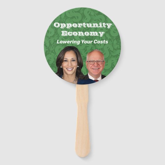 Opportunity Economy Harris Walz 2024 Fächer (Vorderseite)