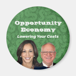 Opportunity Economy Harris Walz 2024 Magnet