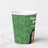 Opportunity Economy Harris Walz 2024 Pappbecher (Rechts)