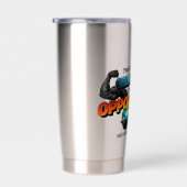 Opportunity Not Obligation Gym Quote Thermobecher (Rechts)