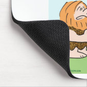 opposable Syndrom Carpaltunnel Daumen des Mousepad (Ecke)