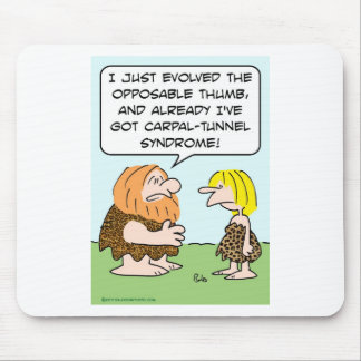opposable Syndrom Carpaltunnel Daumen des Mousepad