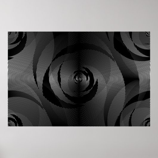 Opposing Log/Lin Spirals Converge 2/4/26 var 3 Poster (Vorne)