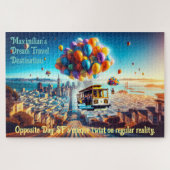 "Opposite Day: SFs einzigartige Drehung zur Realit Puzzle (Horizontal)