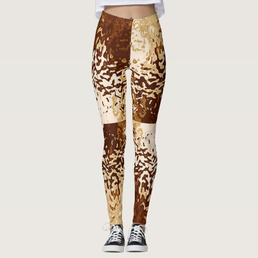 Opposites Attract Copper Leggings (Vorderseite)