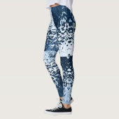 Opposites Attract Navy Blue Leggings (Links)