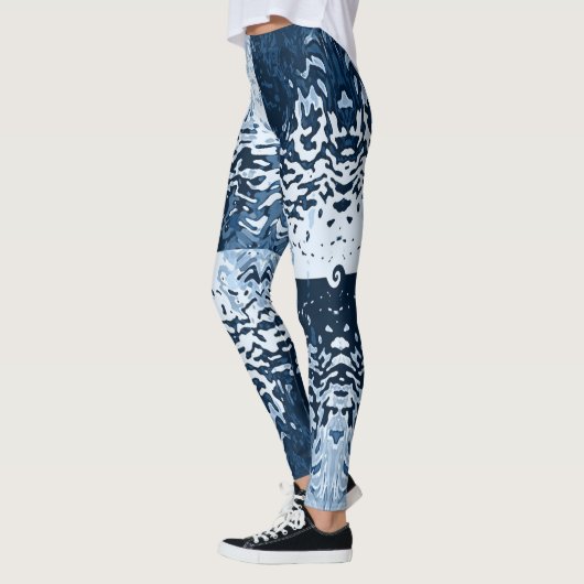 Opposites Attract Navy Blue Leggings (Links)